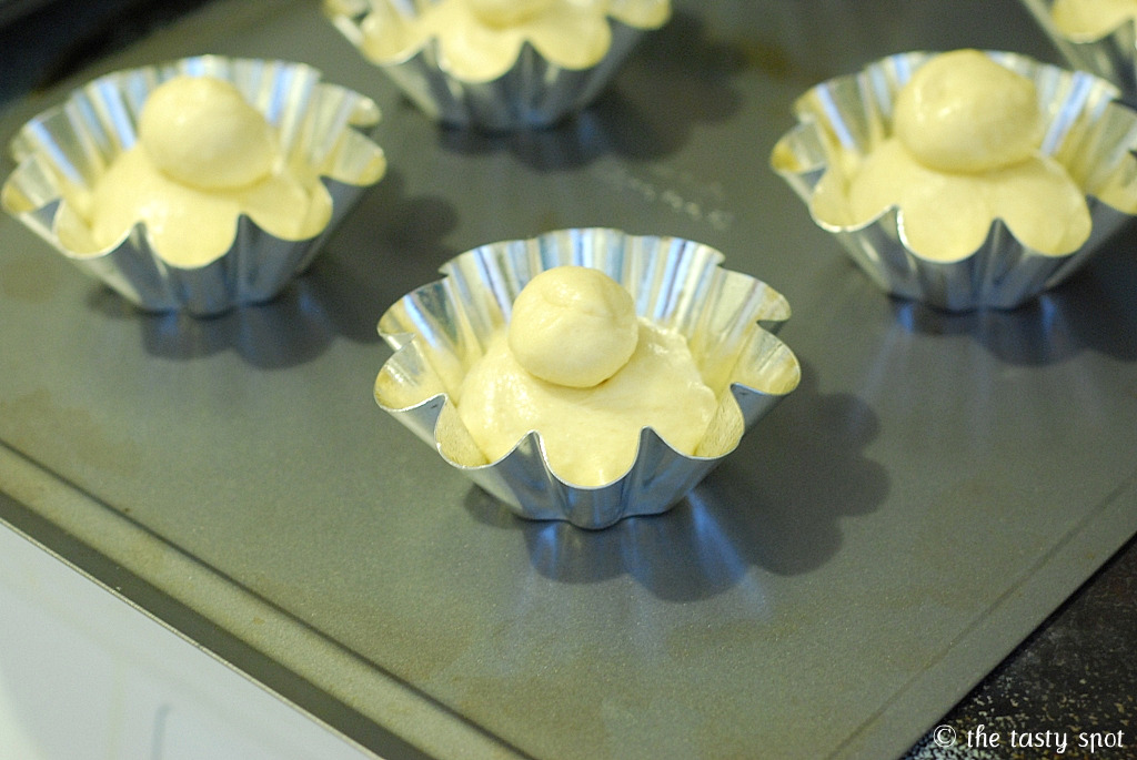 In fluted brioche pans