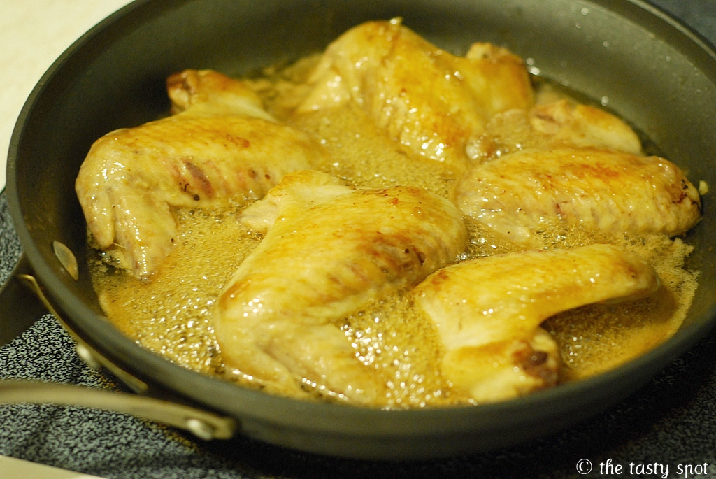 Wings in the sauce