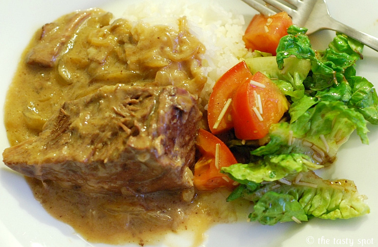 Pot roast dinner