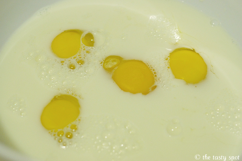 Milk and eggs