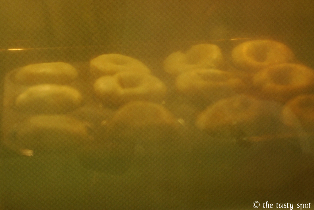 Rising in the oven