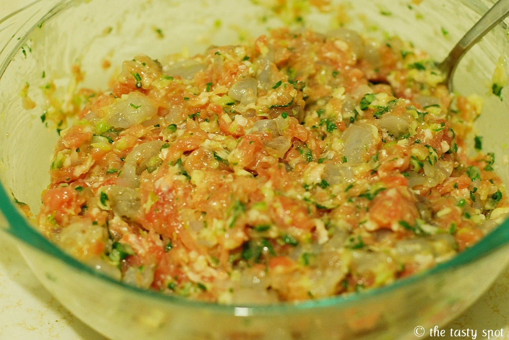 Wonton filling