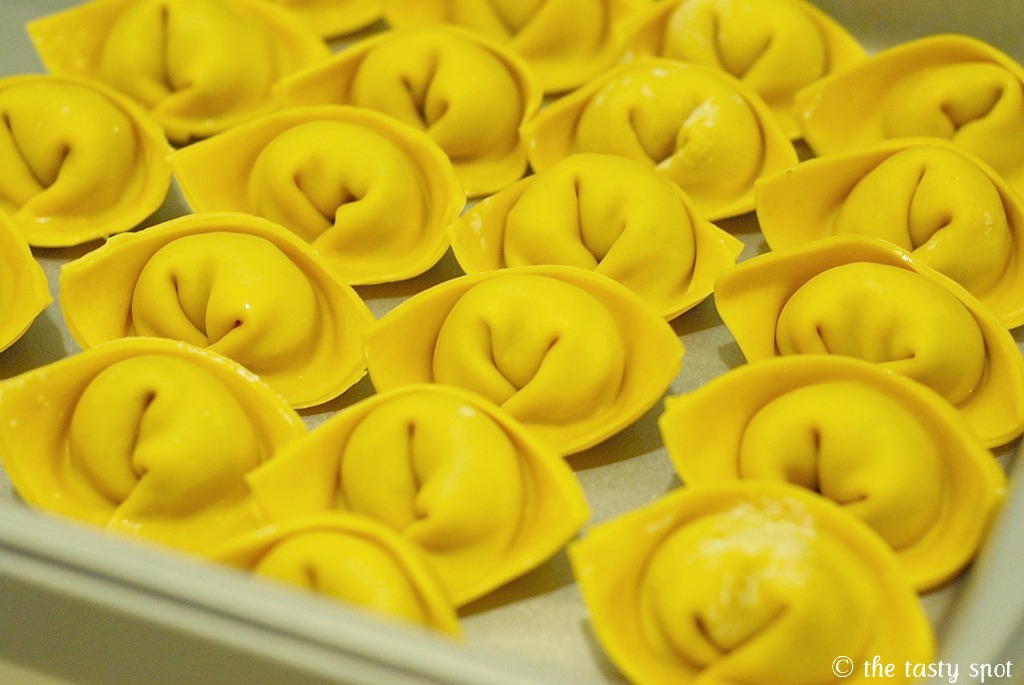 Wontons waiting to be cooked
