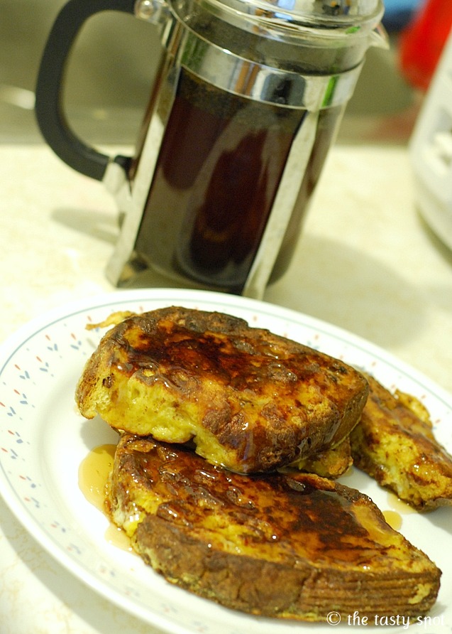 New Years Eve breakfast