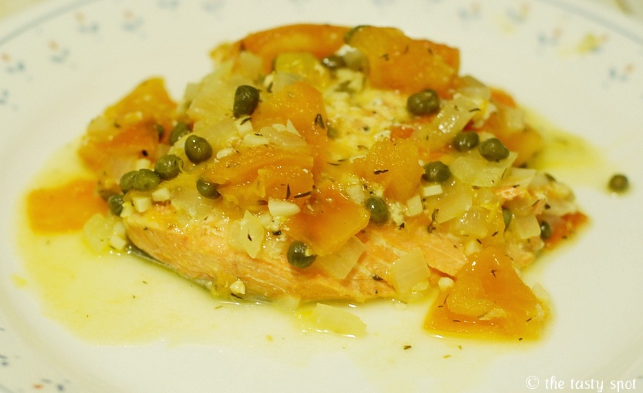 Salmon dinner