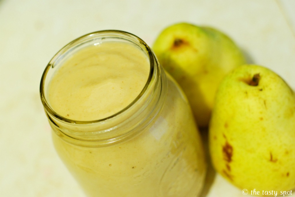 Pear mustard salad dressing