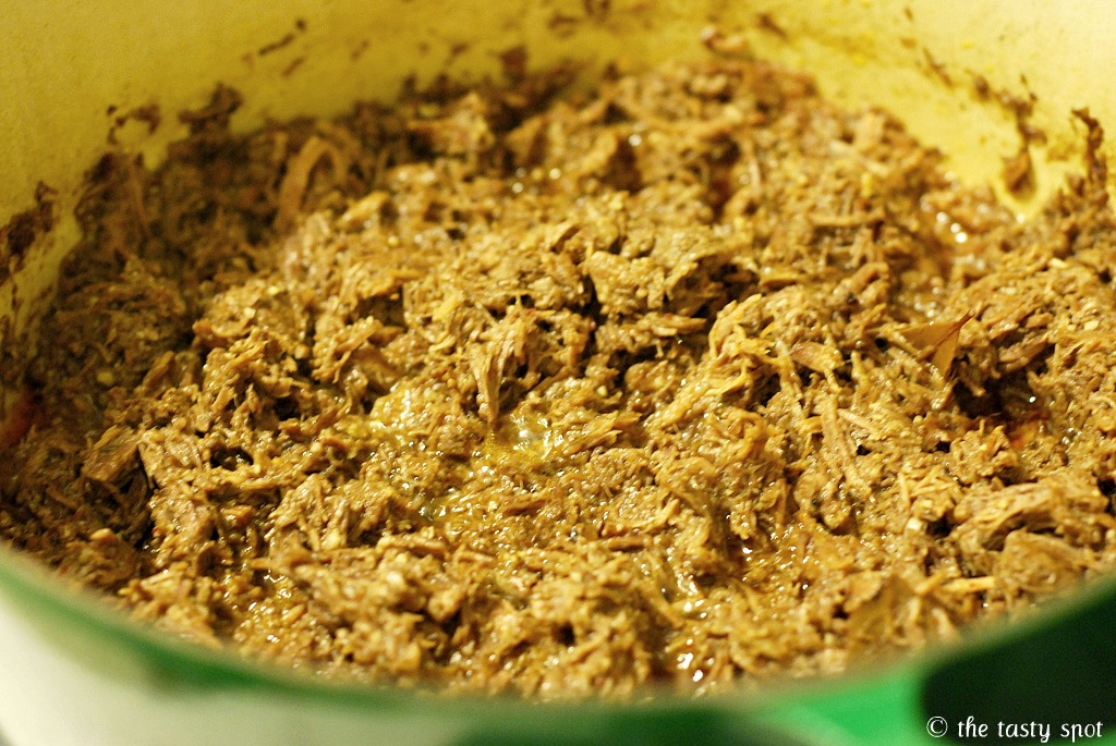 Shredded beef
