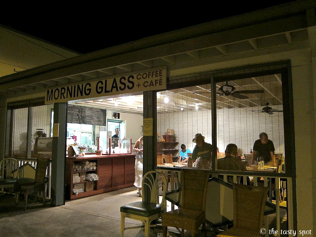 Pop up restaurant in a cafe