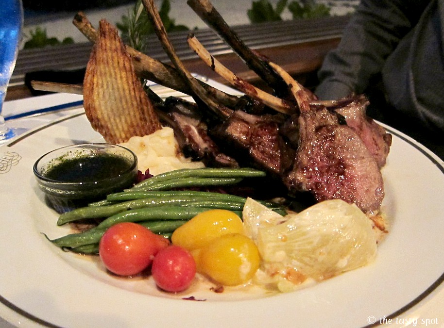 Kona Coffee Glazed Rack of Lamb