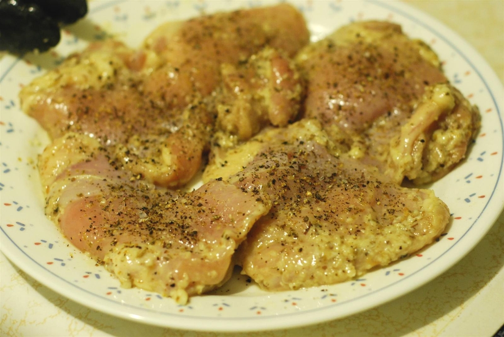Marinate and season