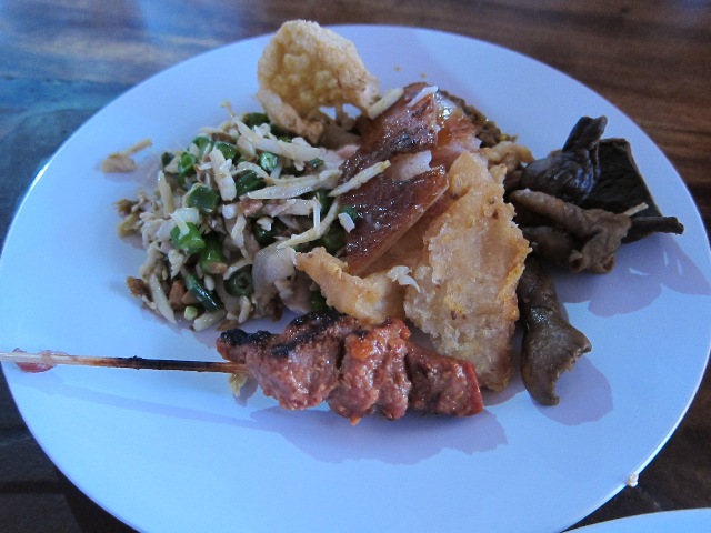 Roast pork assortment