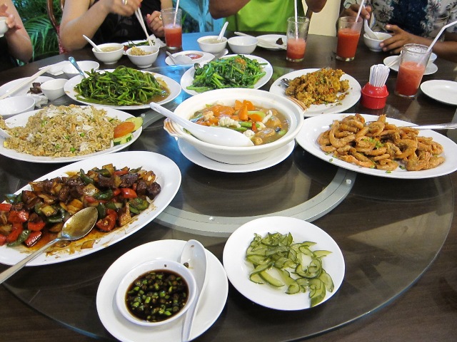 Typical Chinese dishes