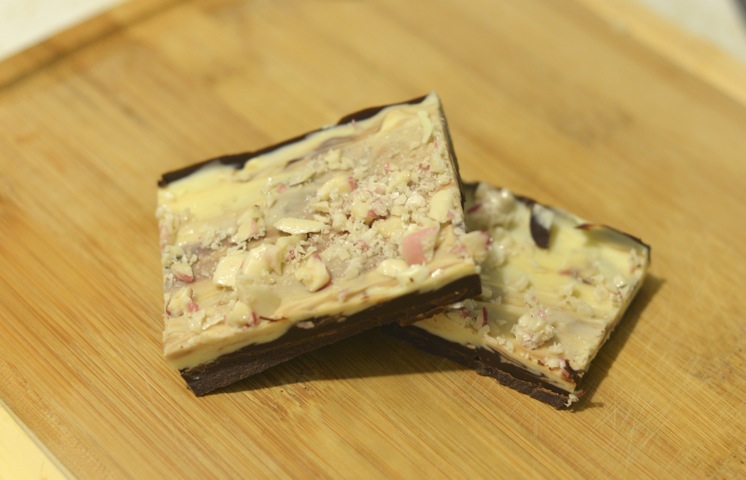 Peppermint bark