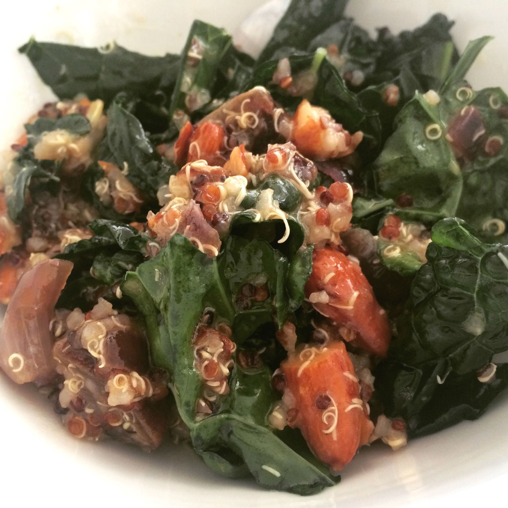 The salad