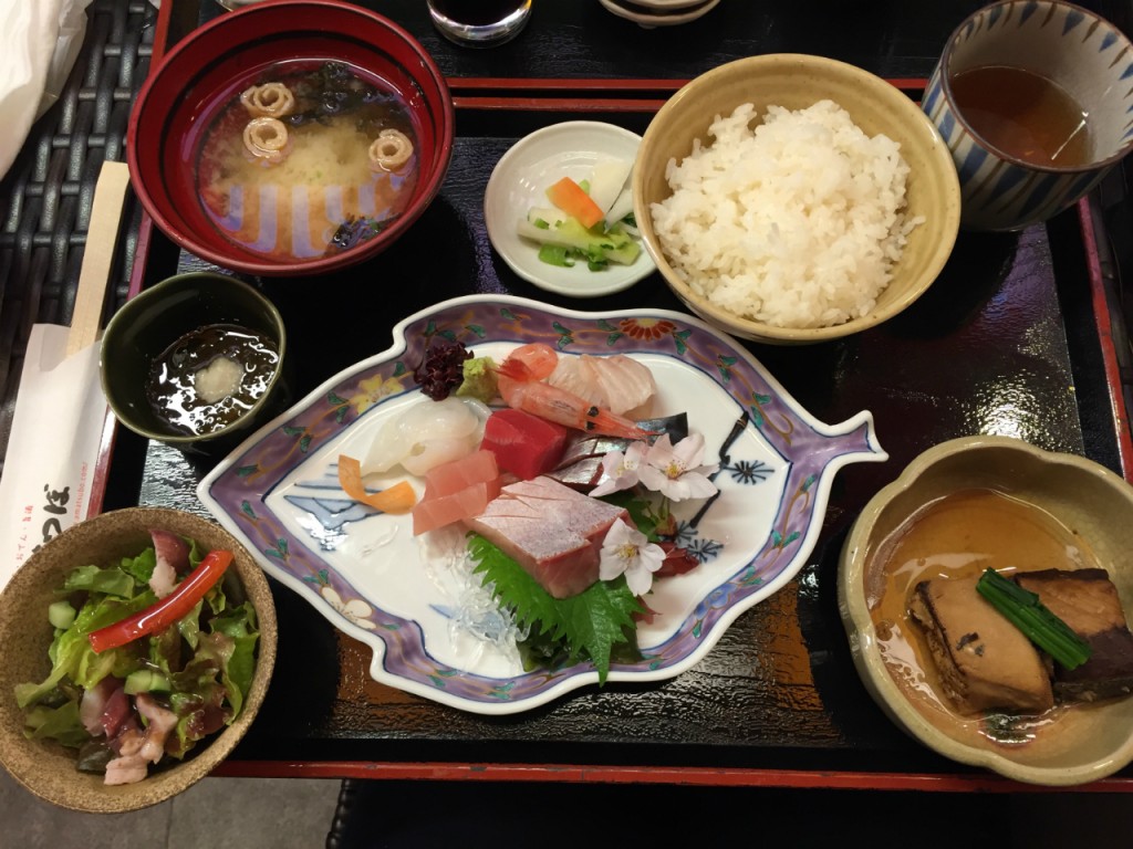 Sashimi set
